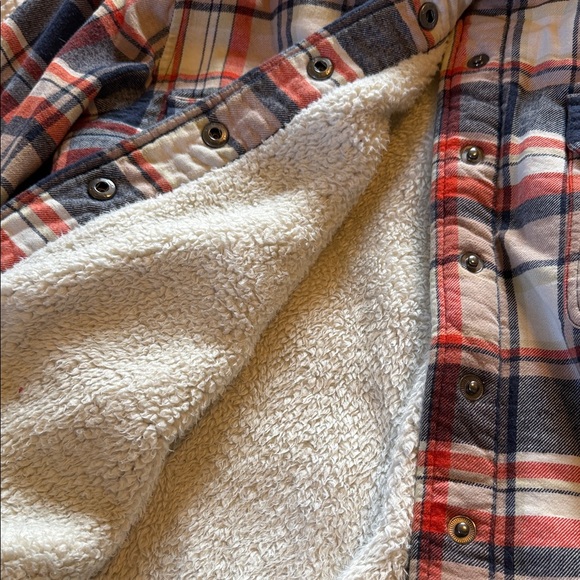 Plaid Button-Up Jacket - Picture 3 of 5